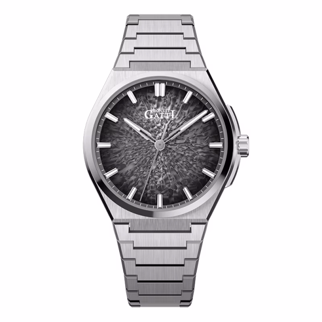 Часовник Bonest Gatti Glacier Series 41мм - Automatic - Черен