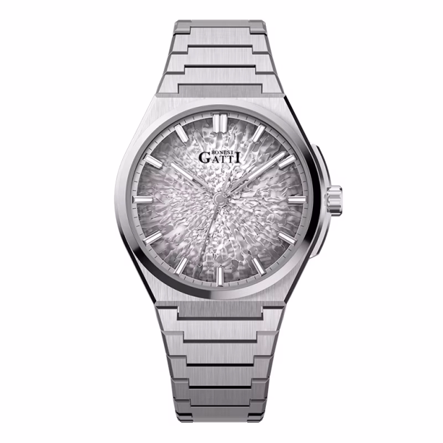 Часовник Bonest Gatti Glacier Series 41мм - Automatic - Бял