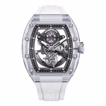 Часовник Bonest Gatti Tourbillon 45мм - Automatic - Бял