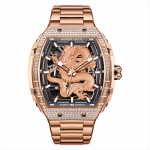 Часовник Bonest Gatti Dragon Series 42мм - Automatic - Златист