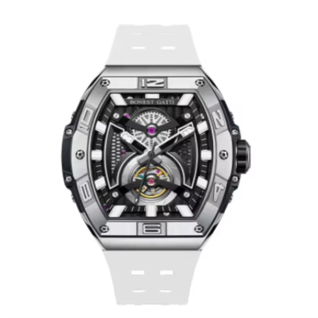 Часовник Bonest Gatti Reverse Gravity 42мм - Automatic - Бял