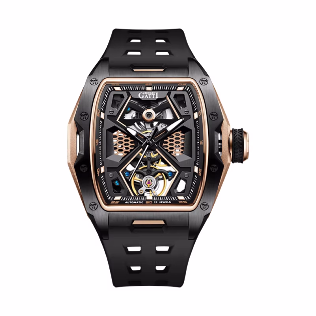 Часовник Bonest Gatti Choose Unique 46мм - Automatic - Черен
