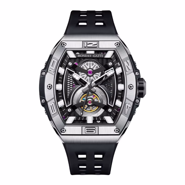 Часовник Bonest Gatti Reverse Gravity 42мм - Automatic - Черен