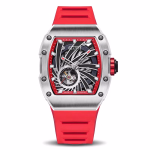 Часовник Bonest Gatti Ghost Speed 45мм - Automatic - Червен