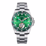 Часовник Bonest Gatti Submarine Series 43мм - Автомат - Зелен