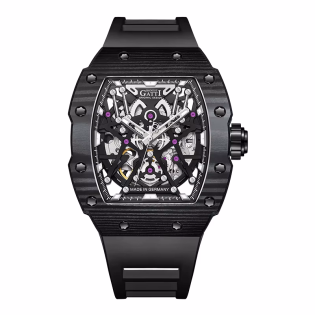 Часовник Bonest Gatti Endless Possibilities 45мм - Automatic - Черен