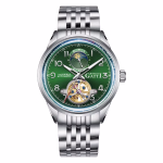 Часовник Bonest Gatti Reverse Gravity 42мм - Automatic - Зелен