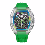 Часовник Bonest Gatti Topspeed Series 45мм - Automatic - Зелен